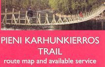 Klik hier voor een kaart van de kleine route